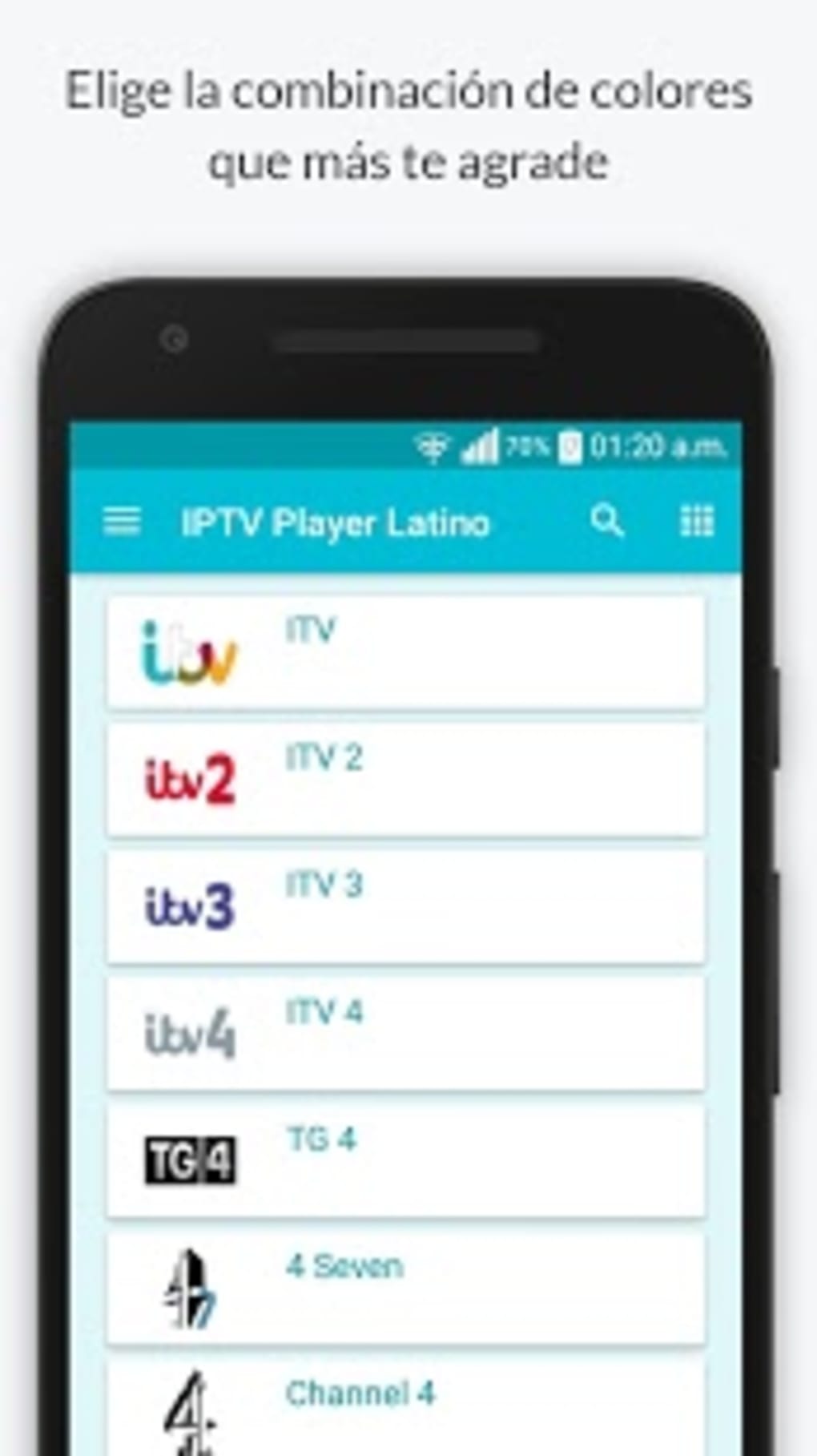 descargar app iptv player latino